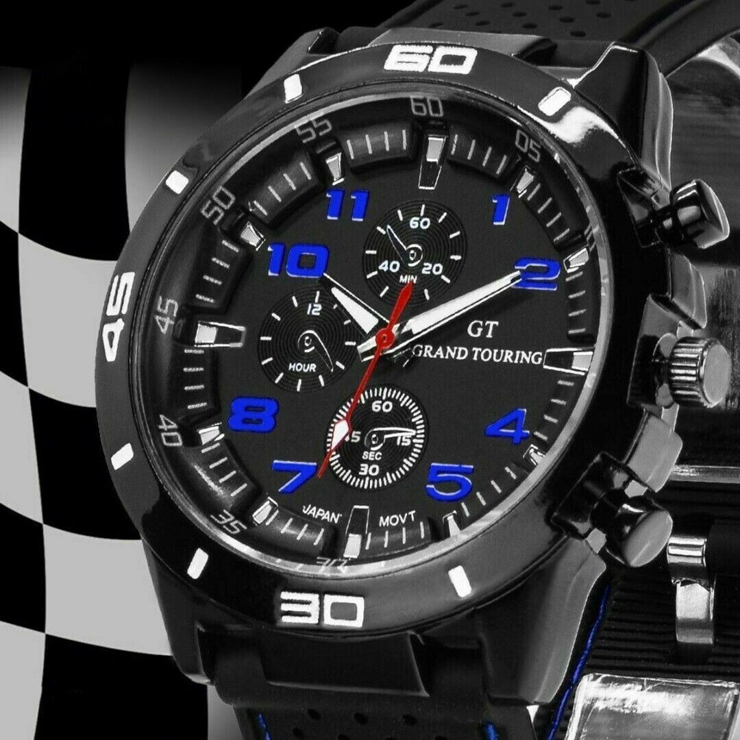 GT  silicone wristwatch