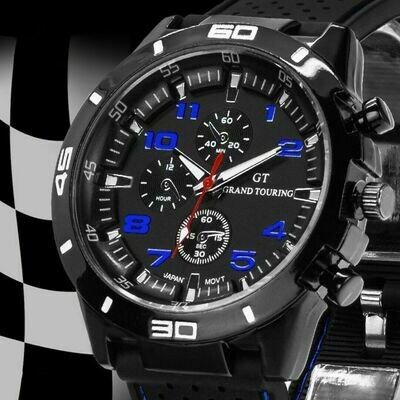 GT  silicone wristwatch