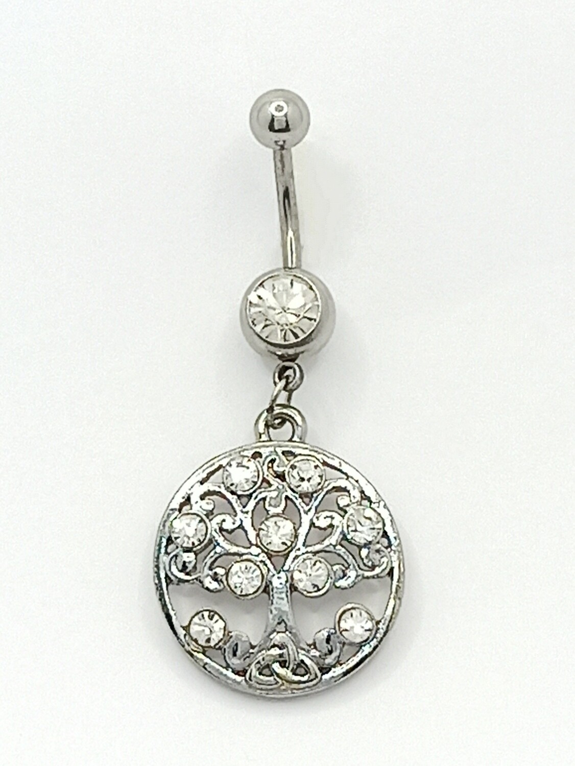 316L surgical steel tree of life Belly ring