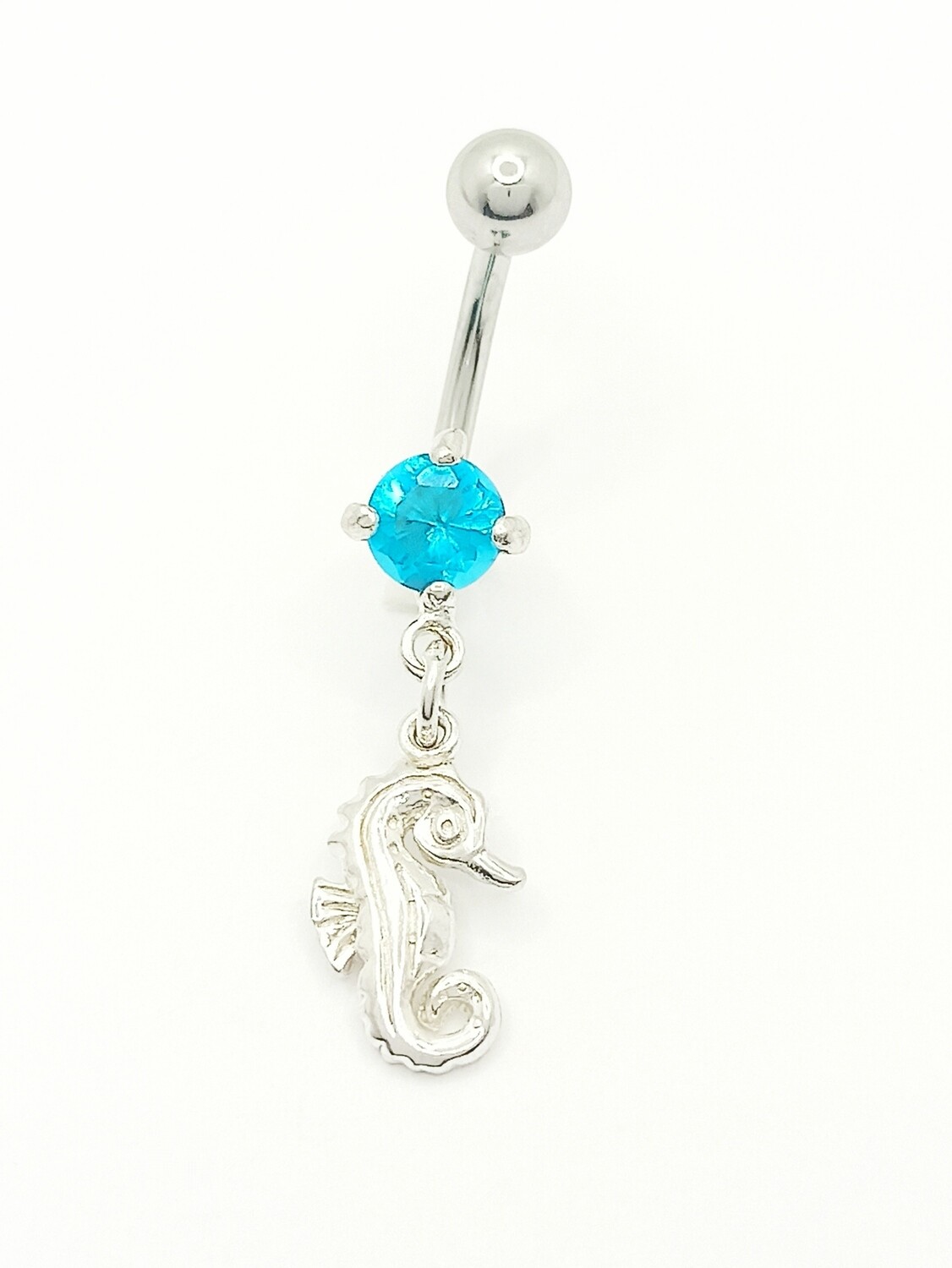 925 silver and 316L steel scorpion Belly ring