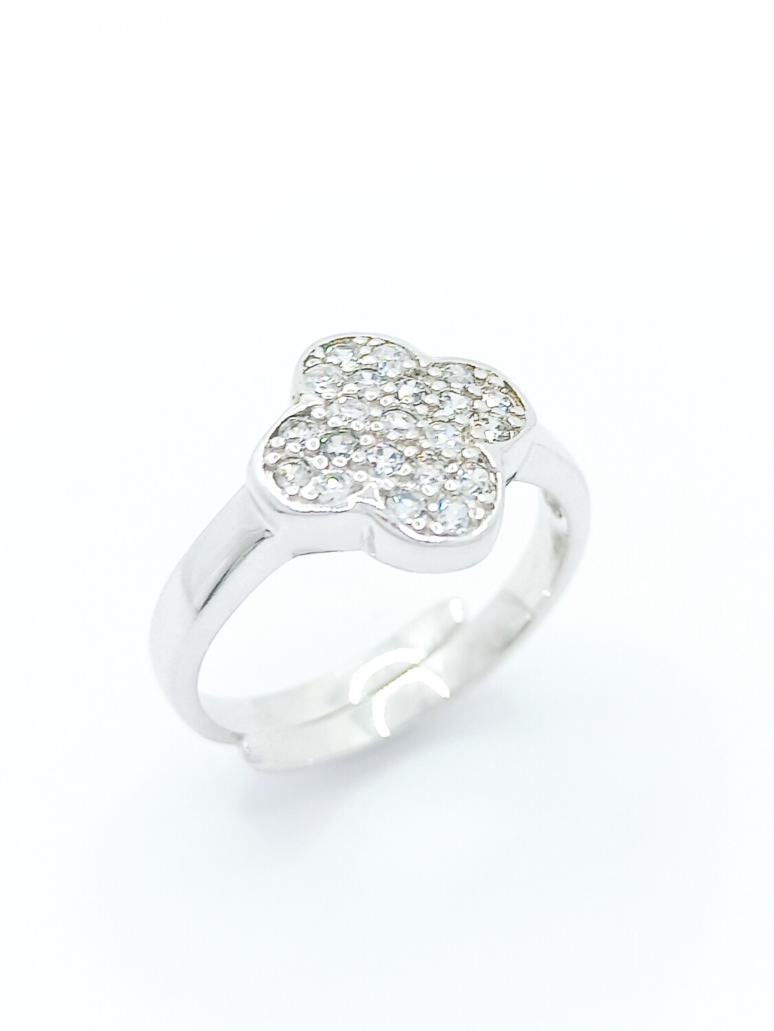 Silver 925 van cleef design ring