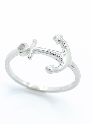 Silver 925 solid anker ring