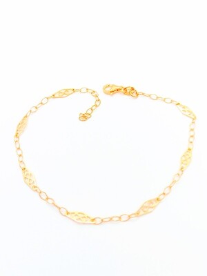 Silver 925 infinity rose or white anklet Silver 925 infinity rose or white anklet