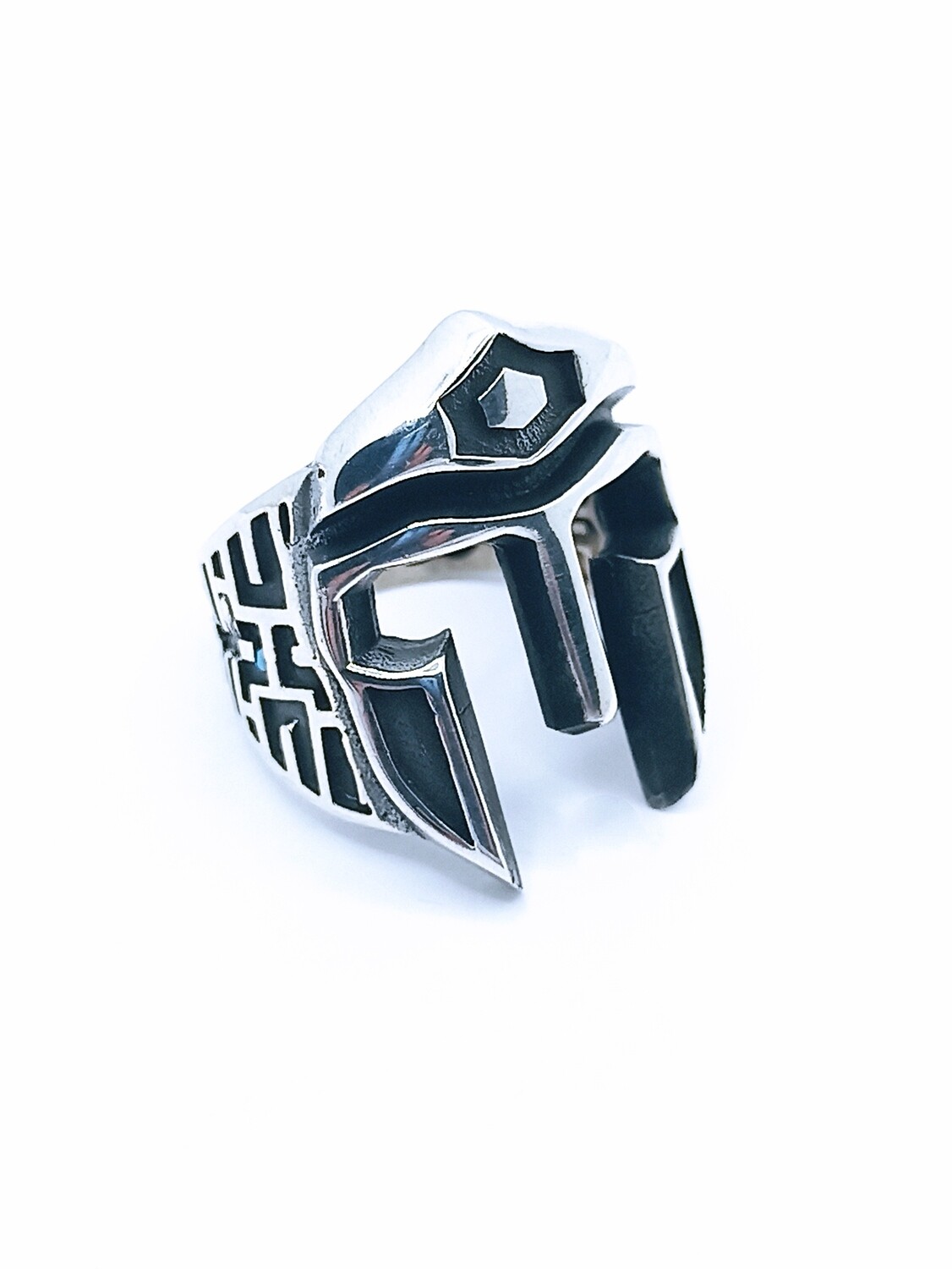 Silver 925 handmade spartan ring