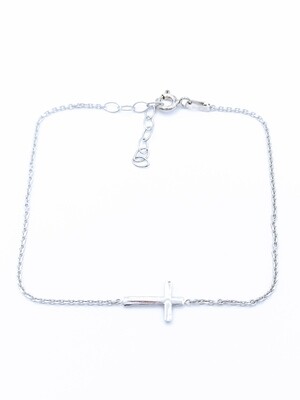 Silver 925 cross hand bracelet