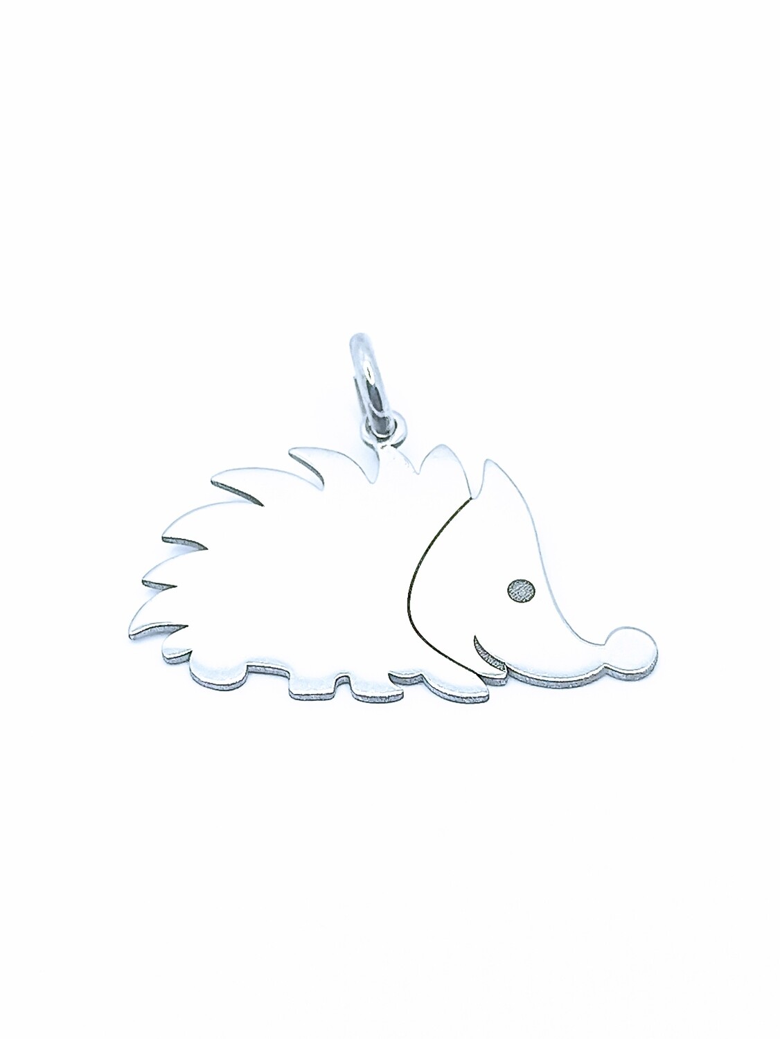 Silver 925  hedgehog pendant