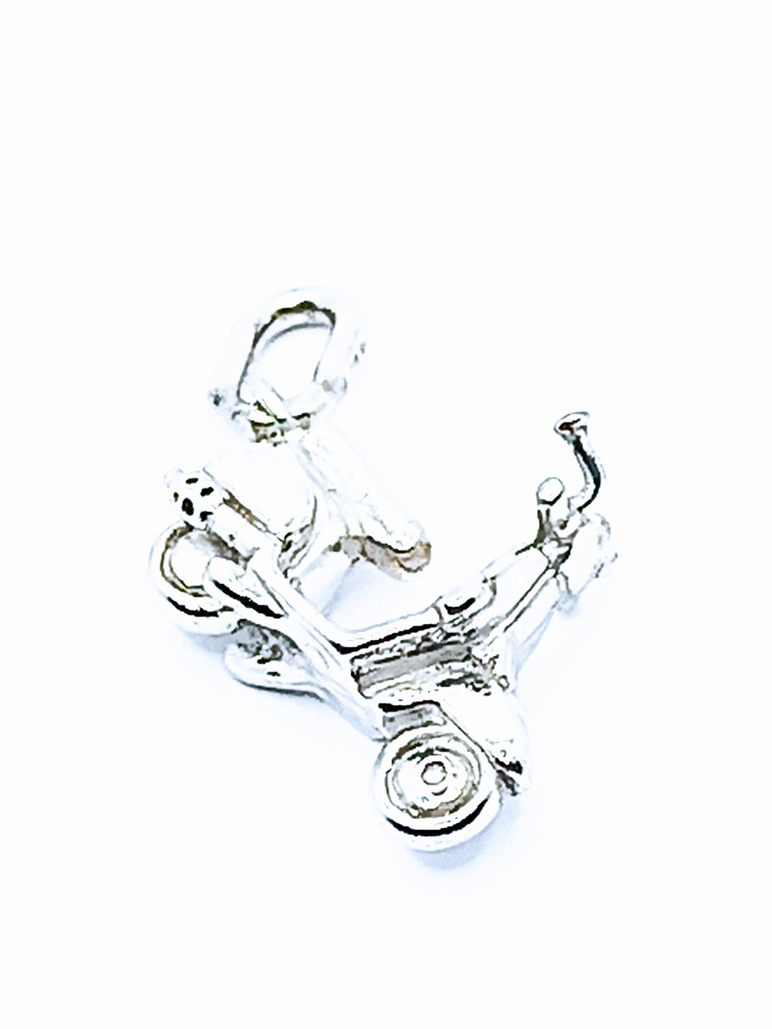 Silver 925 solid handmade Vespa pendant