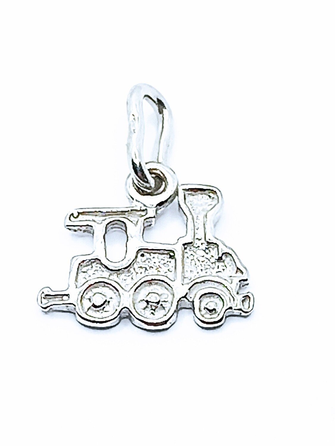 Silver 925 handmade train pendant