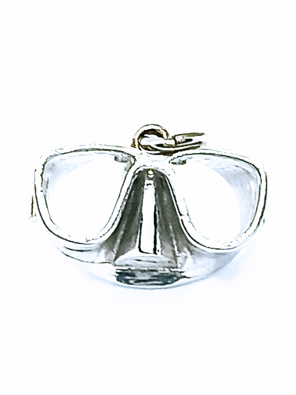 Silver 925 handmade diving mask pendant