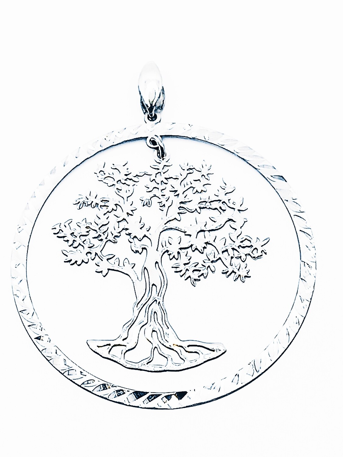 Silver 925 dangling Tree Of Life pendant