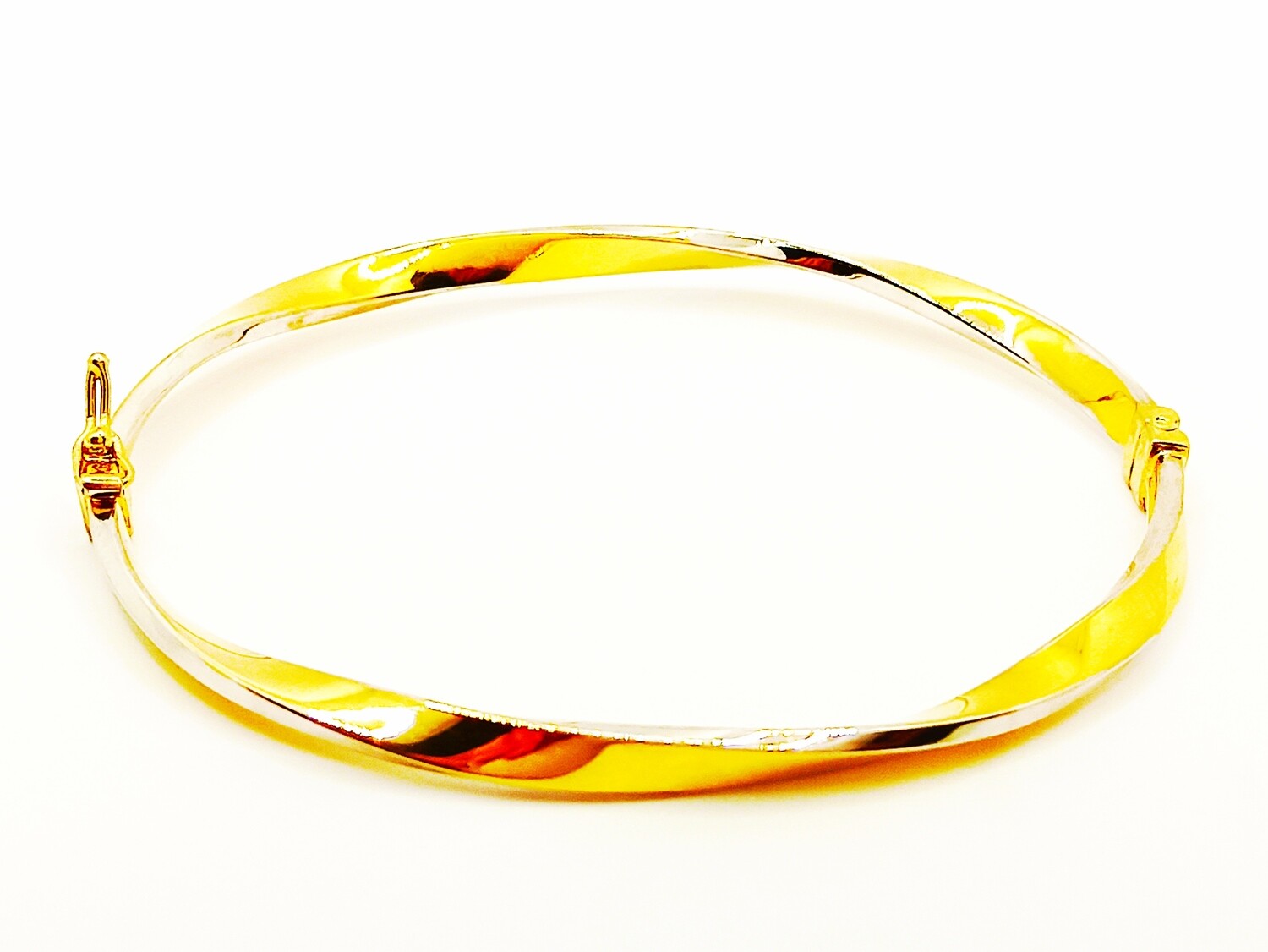 Silver 925 two color bracelet