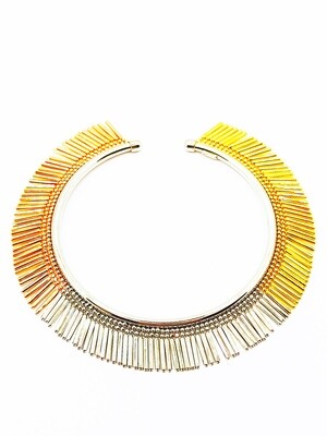 Silver 925 dangling 3 color element bracelet