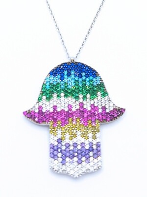 925 SILVER STONE NECKLACE