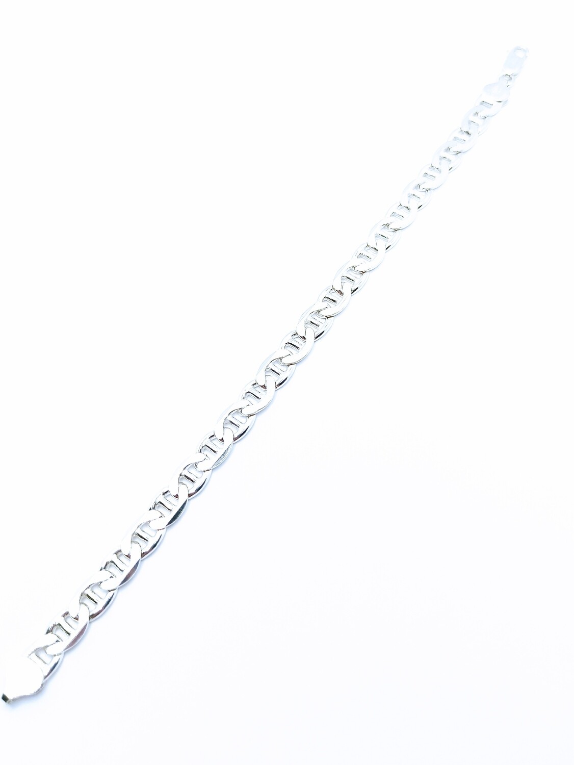 Silver 925 handmade Theta mens  bracelet