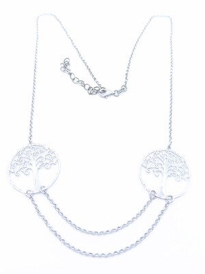 Silver 925 Tree Of Life necklace