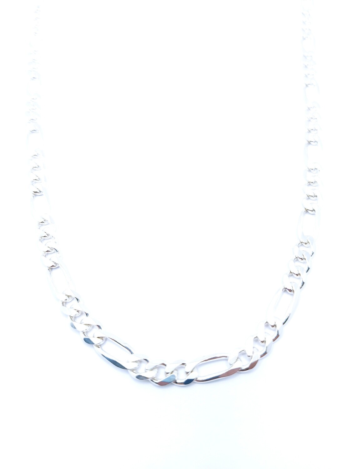 Silver 925 handmade figaro necklace