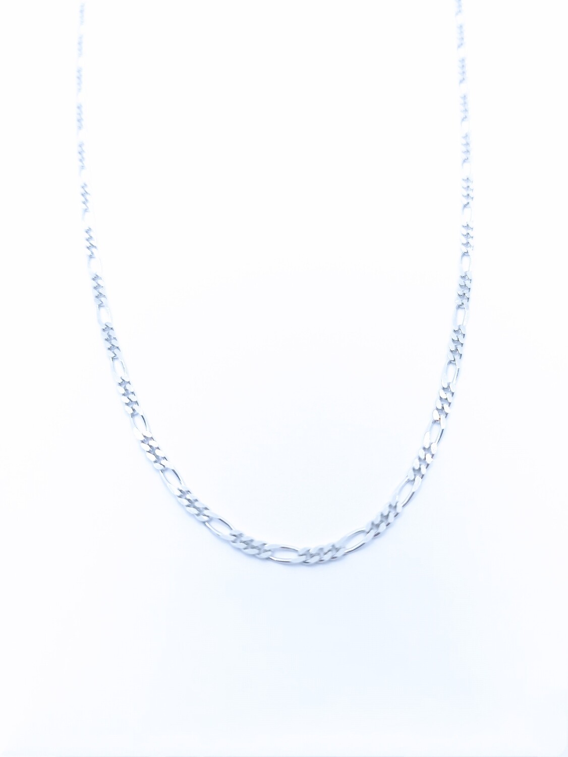 Silver 925 handmade figaro necklace