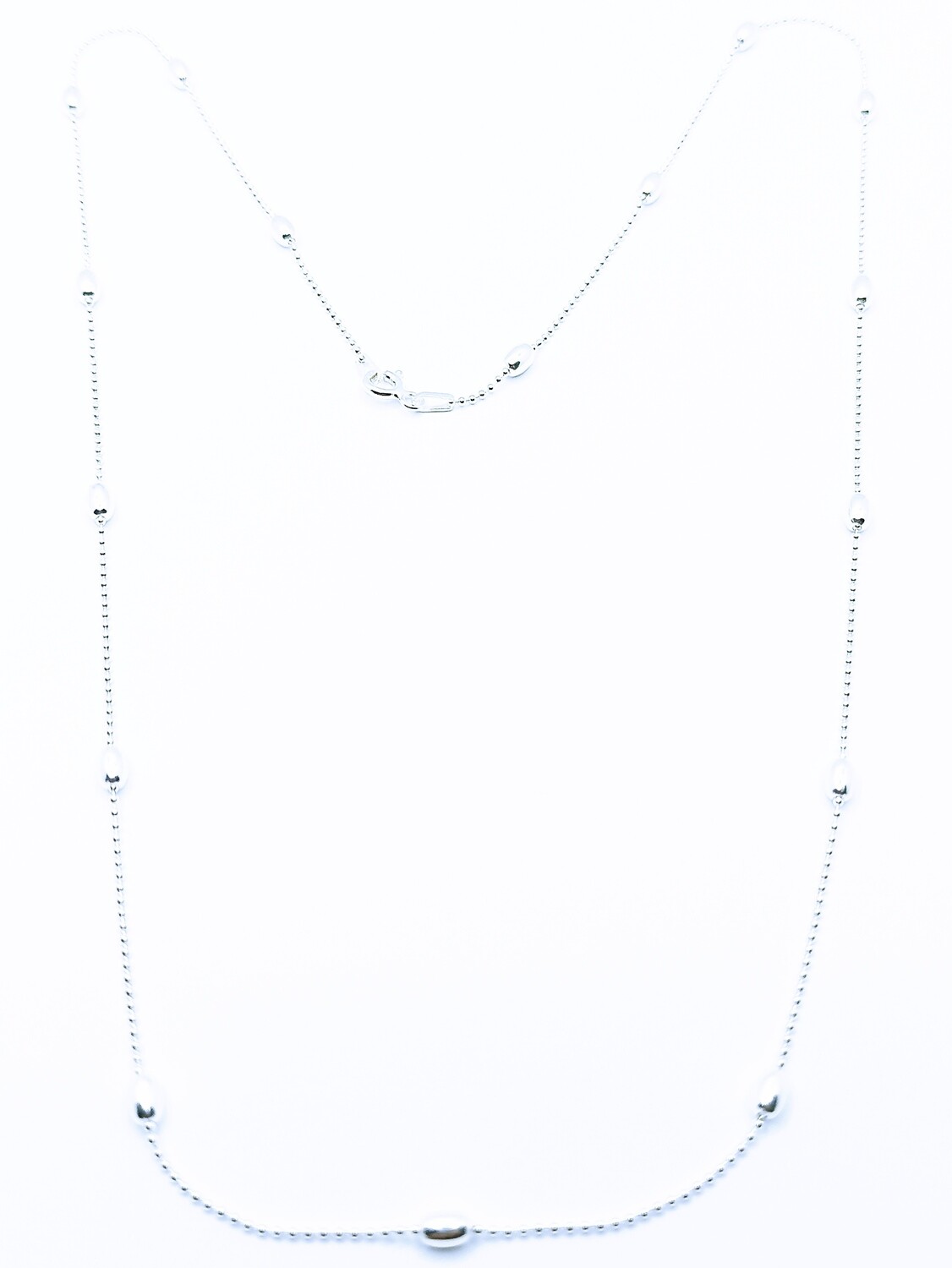 Silver 925 ball chain necklace