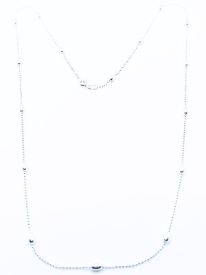Silver 925 ball chain necklace