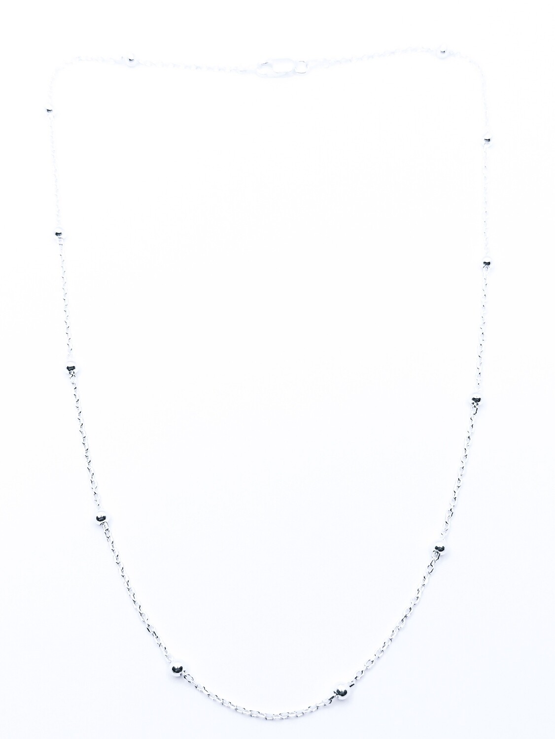 Silver 925 ball chain necklace
