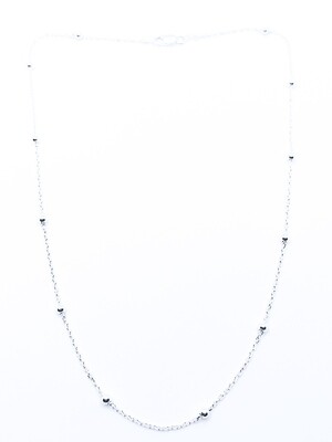 Silver 925 ball chain necklace