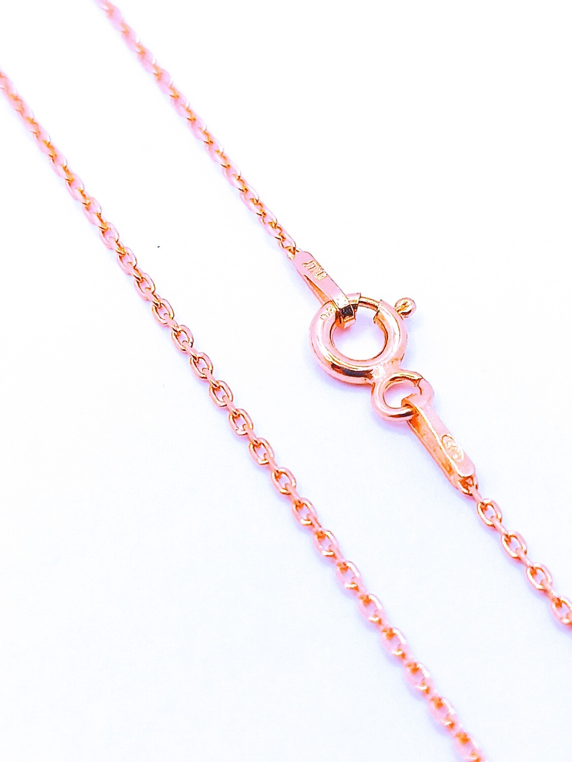 Silver 925 rose cable 1 neck chain