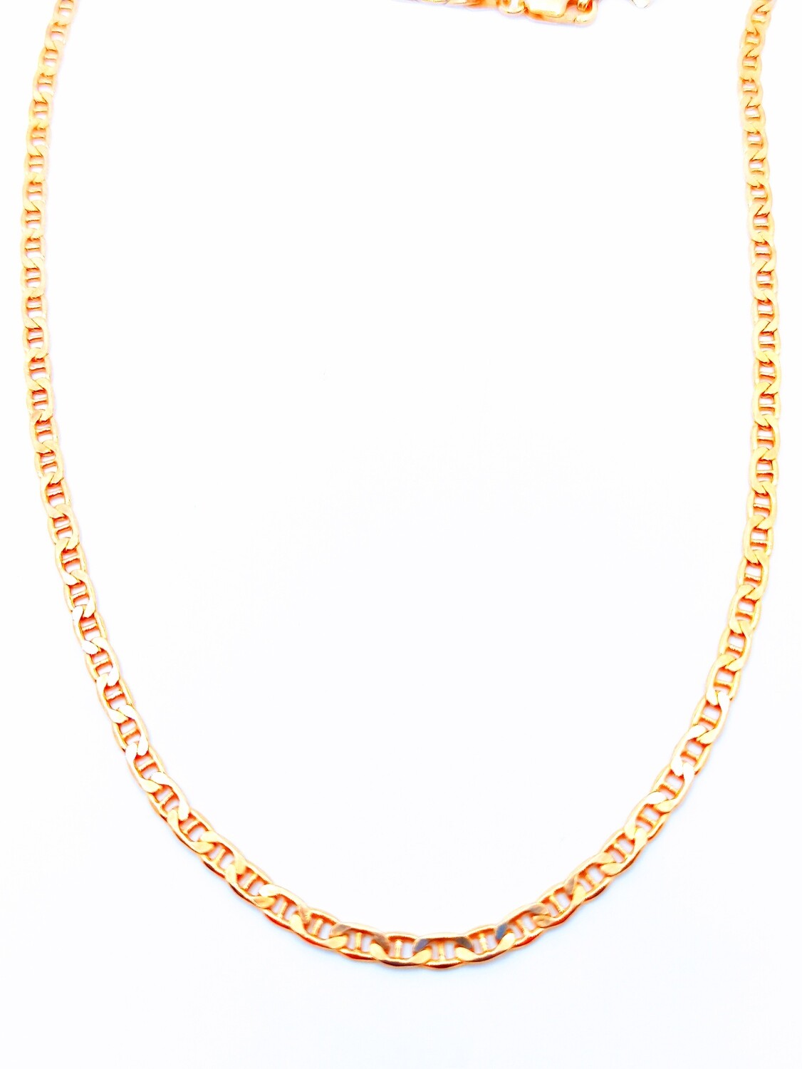 Silver 925 rose gold Theta necklace