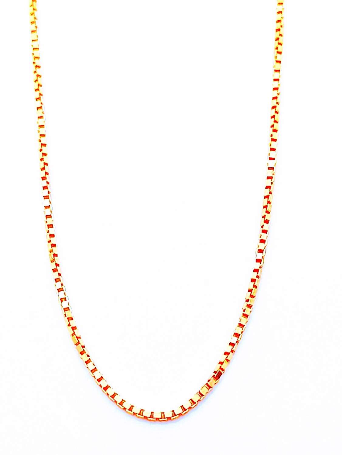 Silver 925 rose cube 2 neck chain