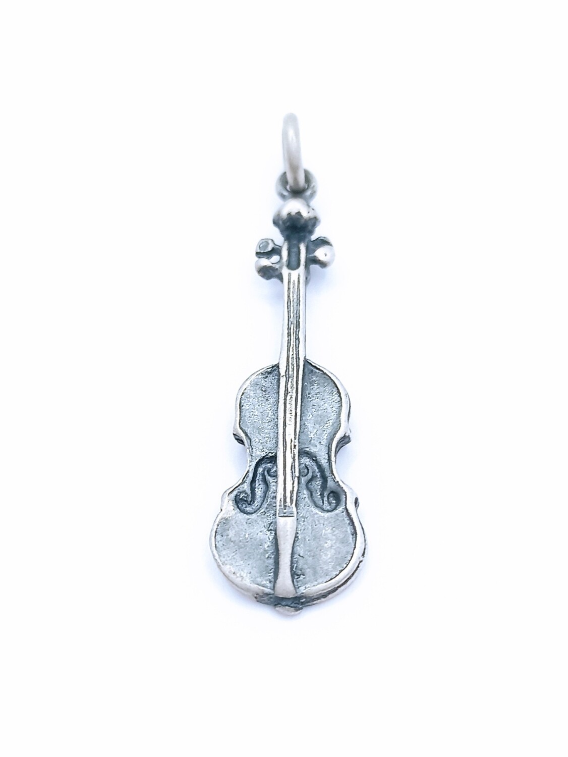 Silver 925 violin violoncello pendant