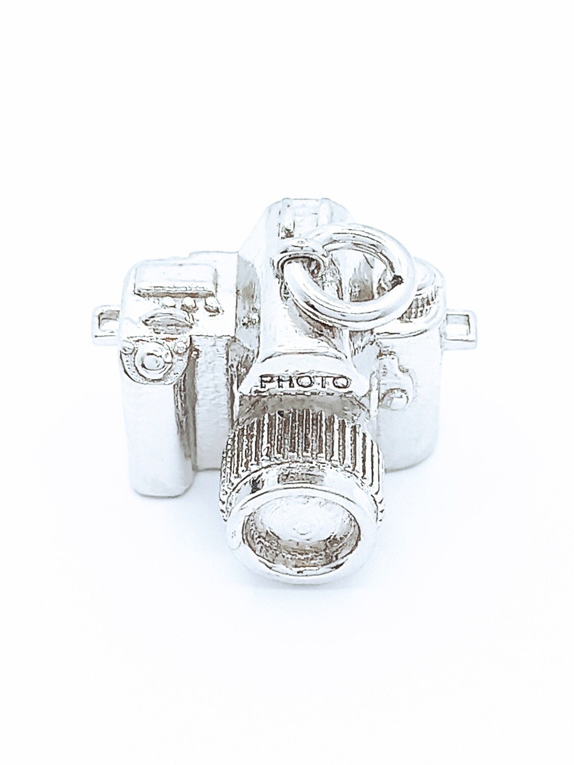 Silver 925 handmade photographic camera pendant