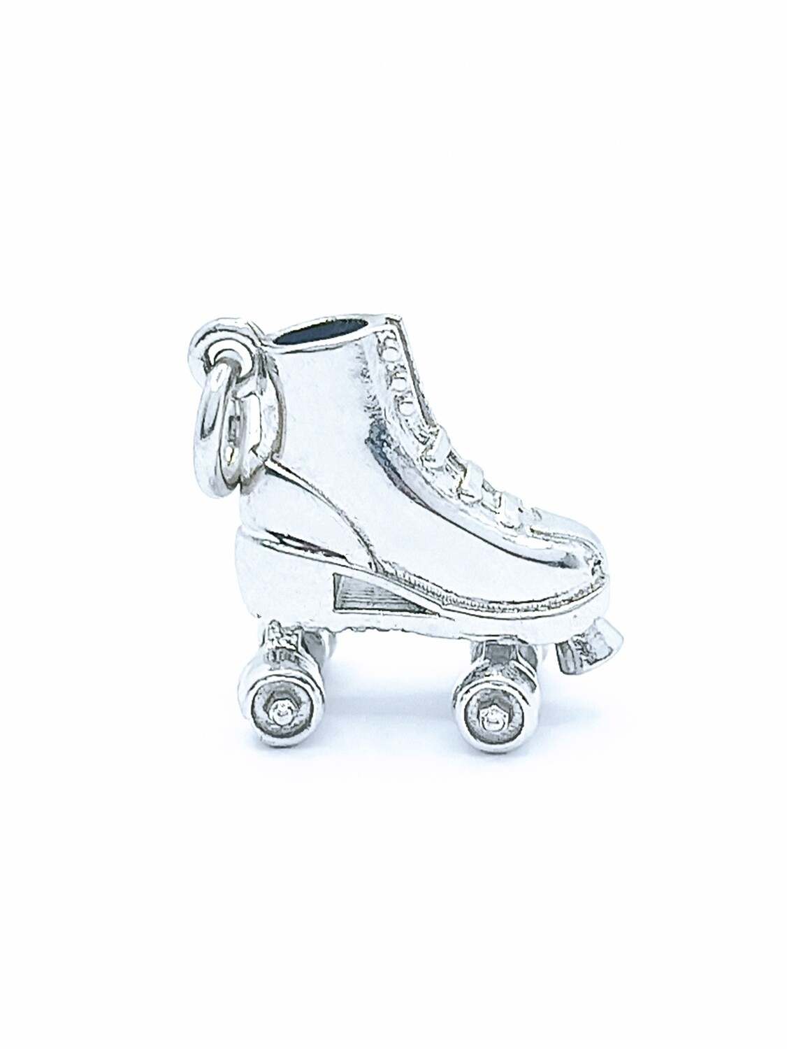 Silver 925 roller skate design pendant