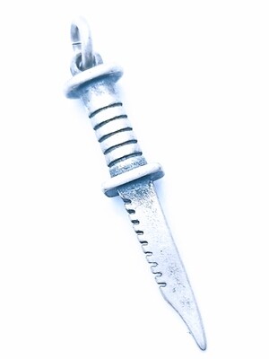 Silver 925 army knife or screwdriver pendant