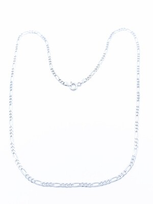 Silver 925 handmade figaro necklace