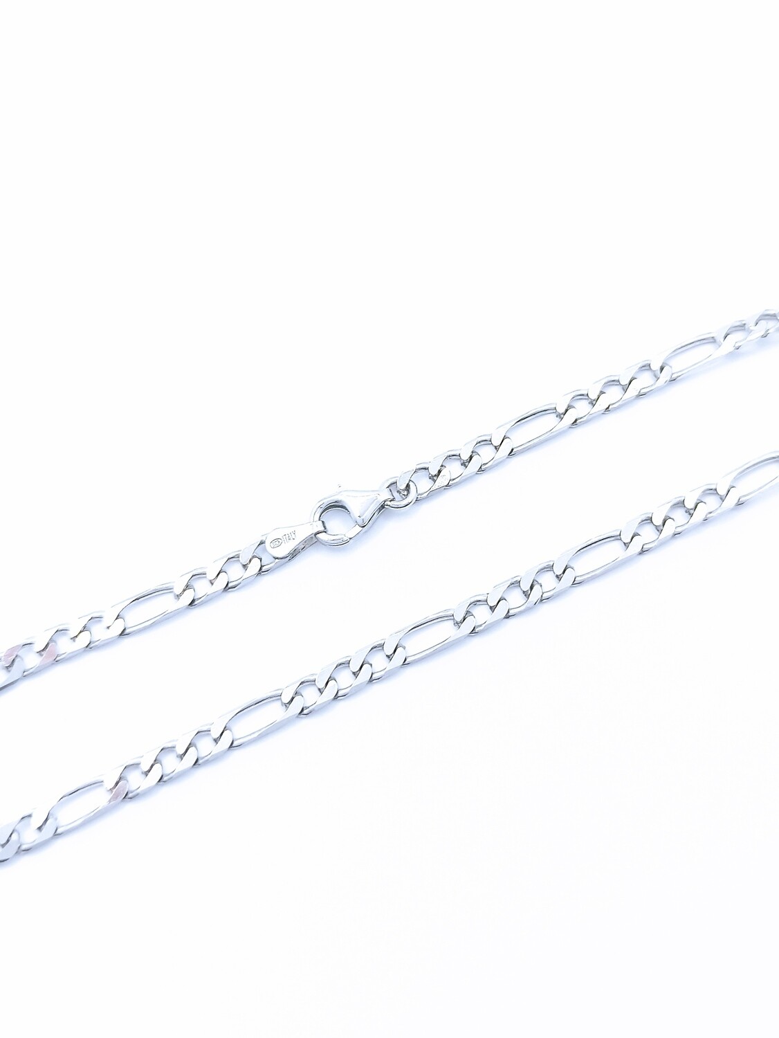 Silver 925 handmade figaro bracelet