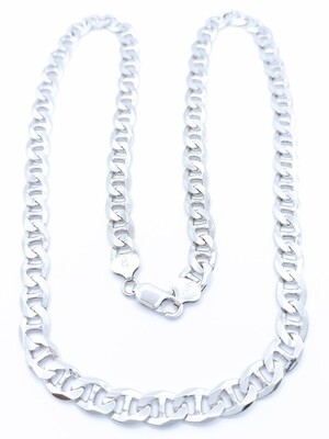 Silver 925 Theta men thick necklace