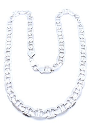 Silver 925 Theta men long necklace