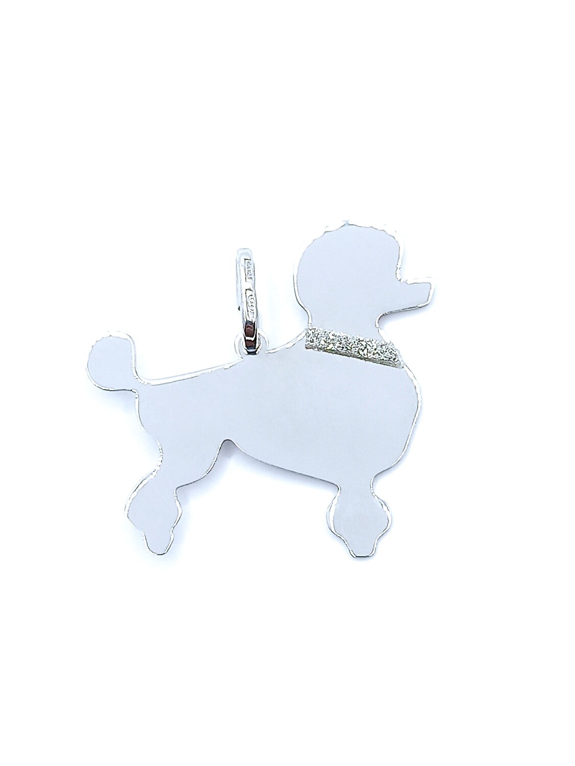 Silver 925 Barboncino dog  pendant