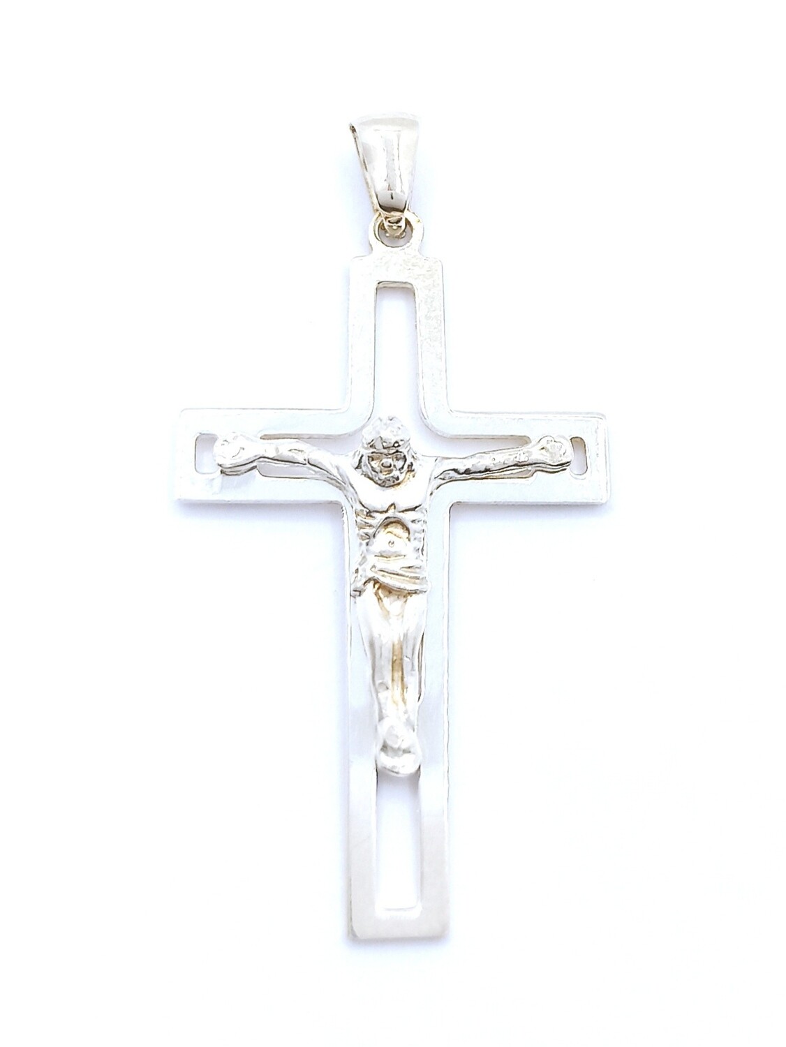 Silver 925 Jesus cross pendant