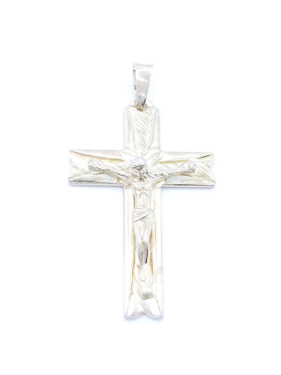 Silver 925 handmade Jesus cross pendant