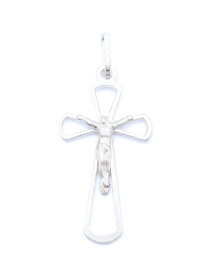 Silver 925 handmade Jesus cross pendant