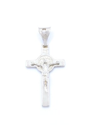Silver 925 handmade Jesus cross pendant