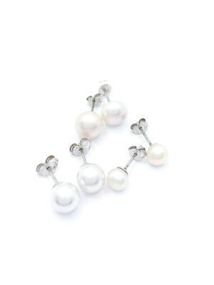 925 PEARL EARINGS