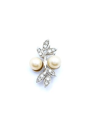 Silver 925 tree branch pearl pendant