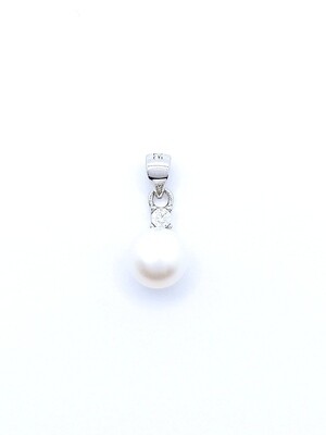 Silver 925 pearl stone pendant