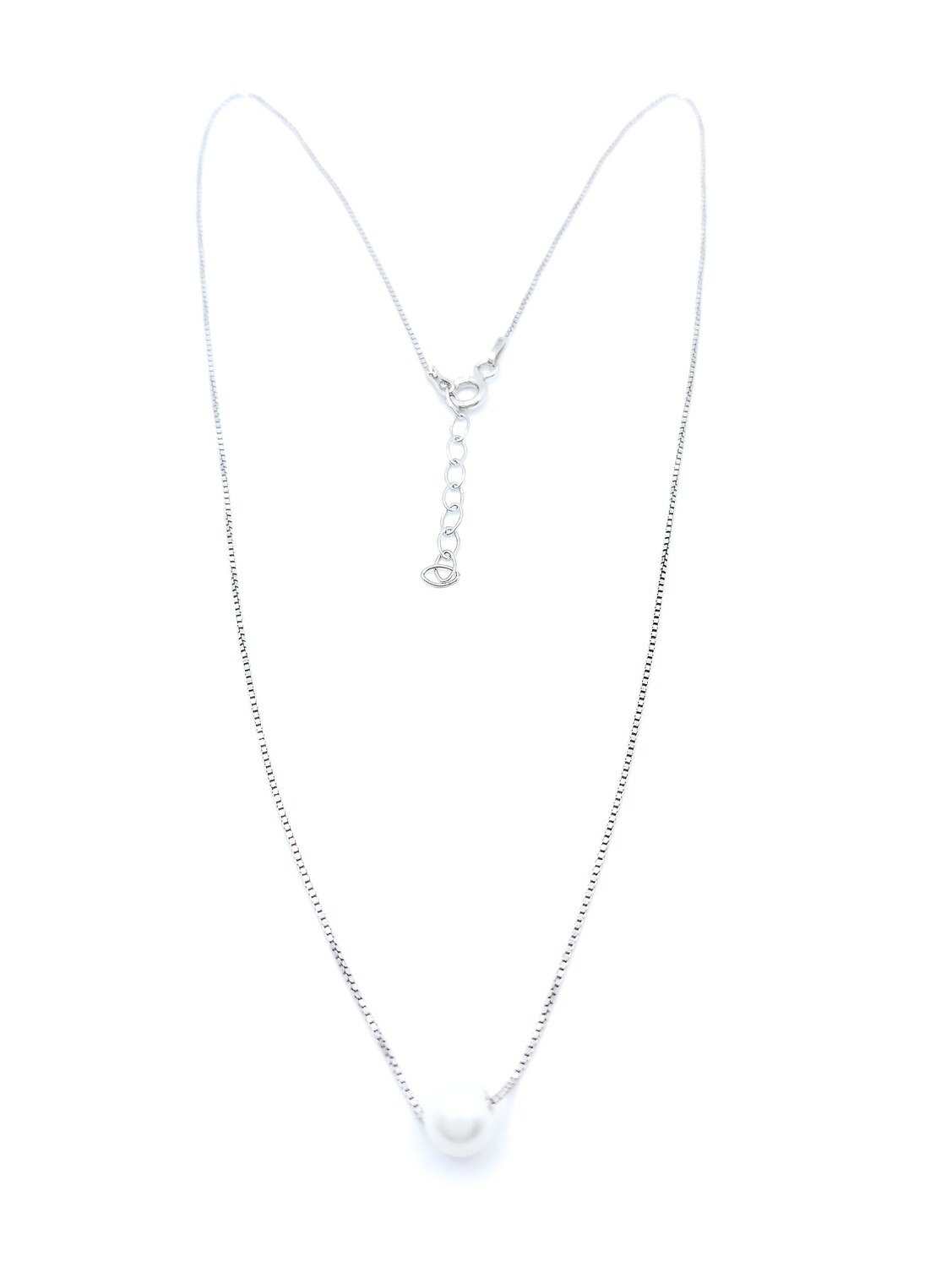 Silver 925 pearl necklace