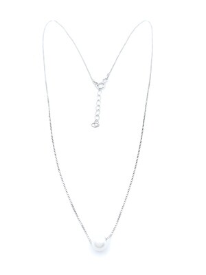 Silver 925 pearl necklace
