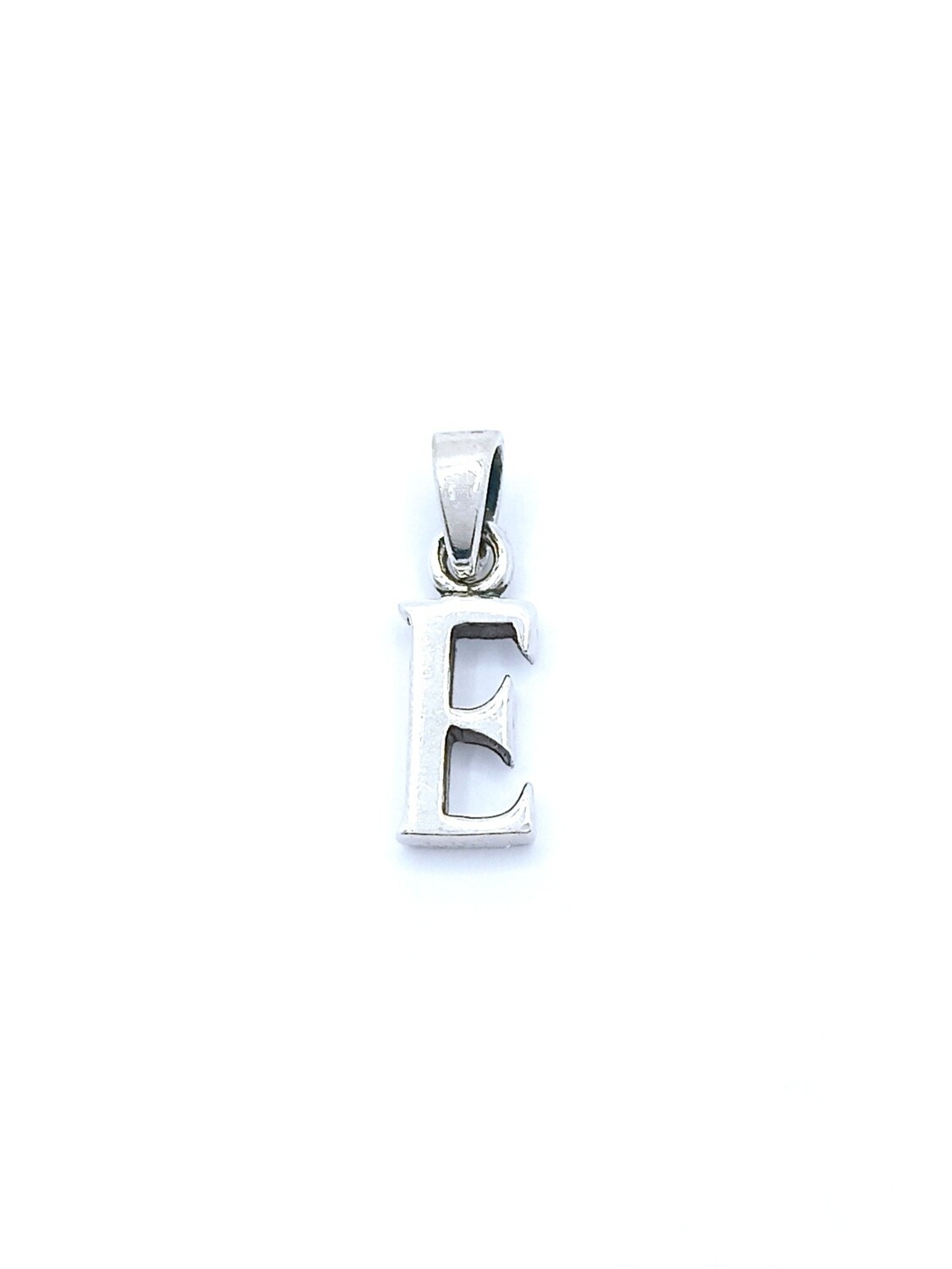 Silver 925 Greek letter charm pendant