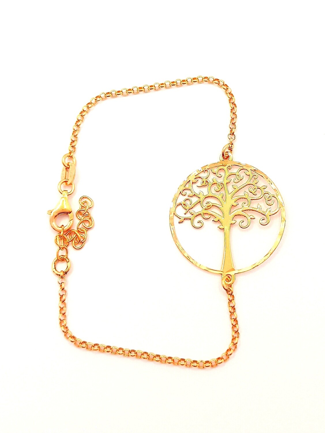 Silver 925 Tree Of Life hand bracelet