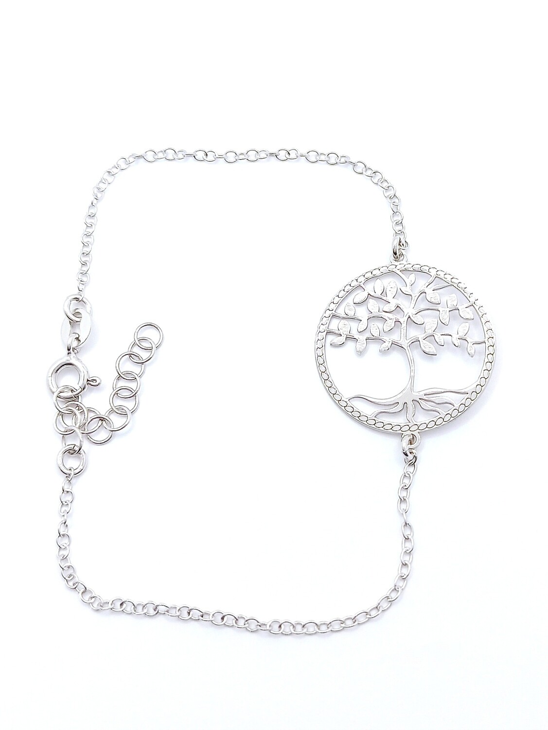 Silver 925 Tree Of Life hand bracelet