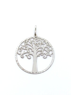 Silver 925 Tree Of Life pendant white or rose